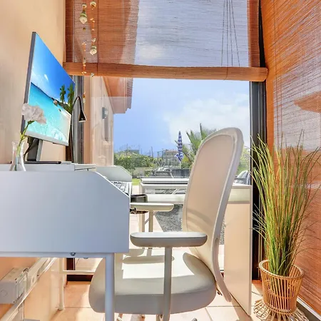 Villa La Torre Del Mar, Rincon Del Atlantico Lajares- Origomare - Remote Work *