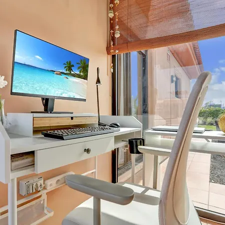 Villa La Torre Del Mar, Rincón Del Atlántico Lajares- Origomare - Remote Work