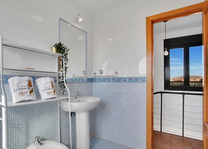 빌라 La Torre Del Mar, Rincon Del Atlantico Lajares- Origomare - Remote Work 라하레스