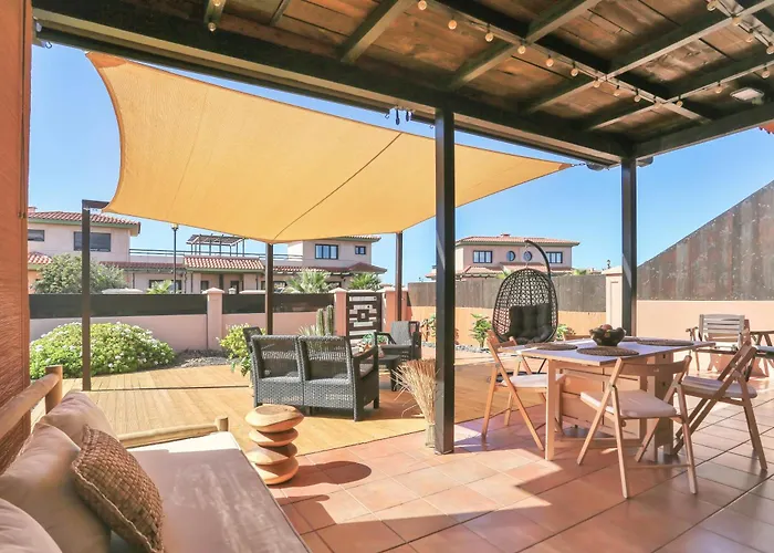 La Torre Del Mar, Rincon Del Atlantico Lajares- Origomare - Remote Work וילה