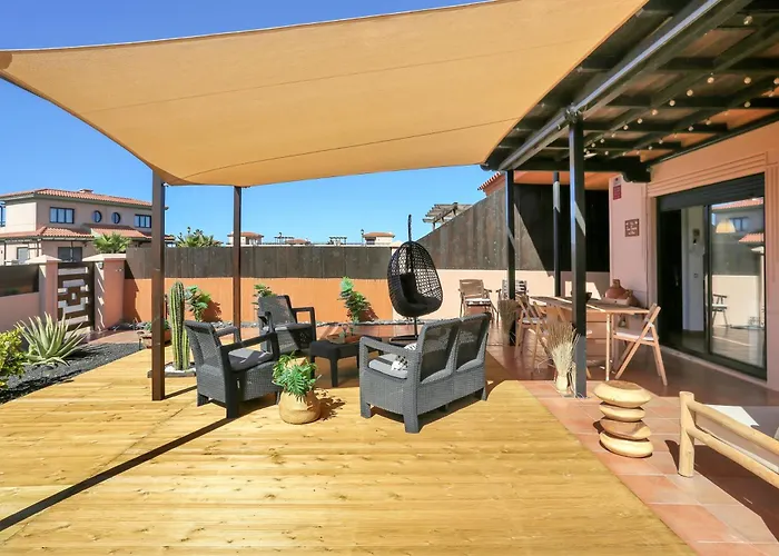 빌라 La Torre Del Mar, Rincon Del Atlantico Lajares- Origomare - Remote Work